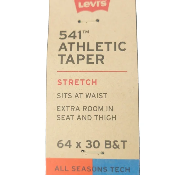 NEW Levi big & tall mens 541  jeans Size 64 X 30 - Picture 3 of 12